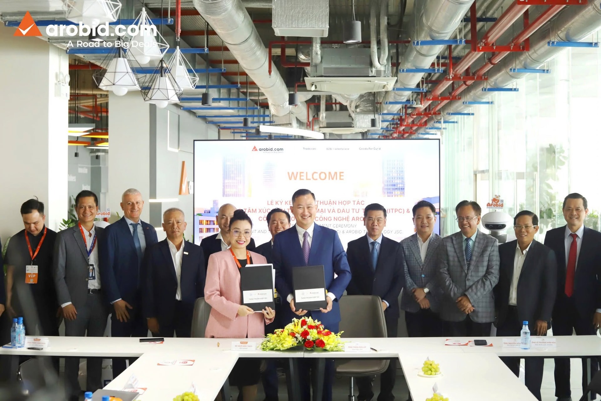 Arobid and Dong Nam Sign Strategic Partnership to Accelerate Trade Exhibition Digitalization in Vietnam